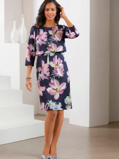 Robe en jersey aspect 2 pièces