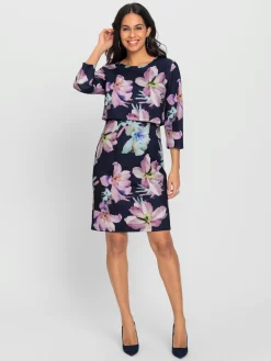 Robe en jersey aspect 2 pièces