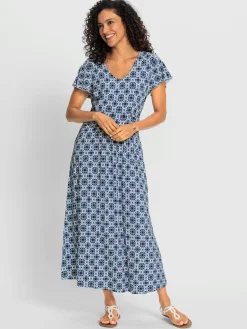 Robe en jersey avec viscose (ecovero)