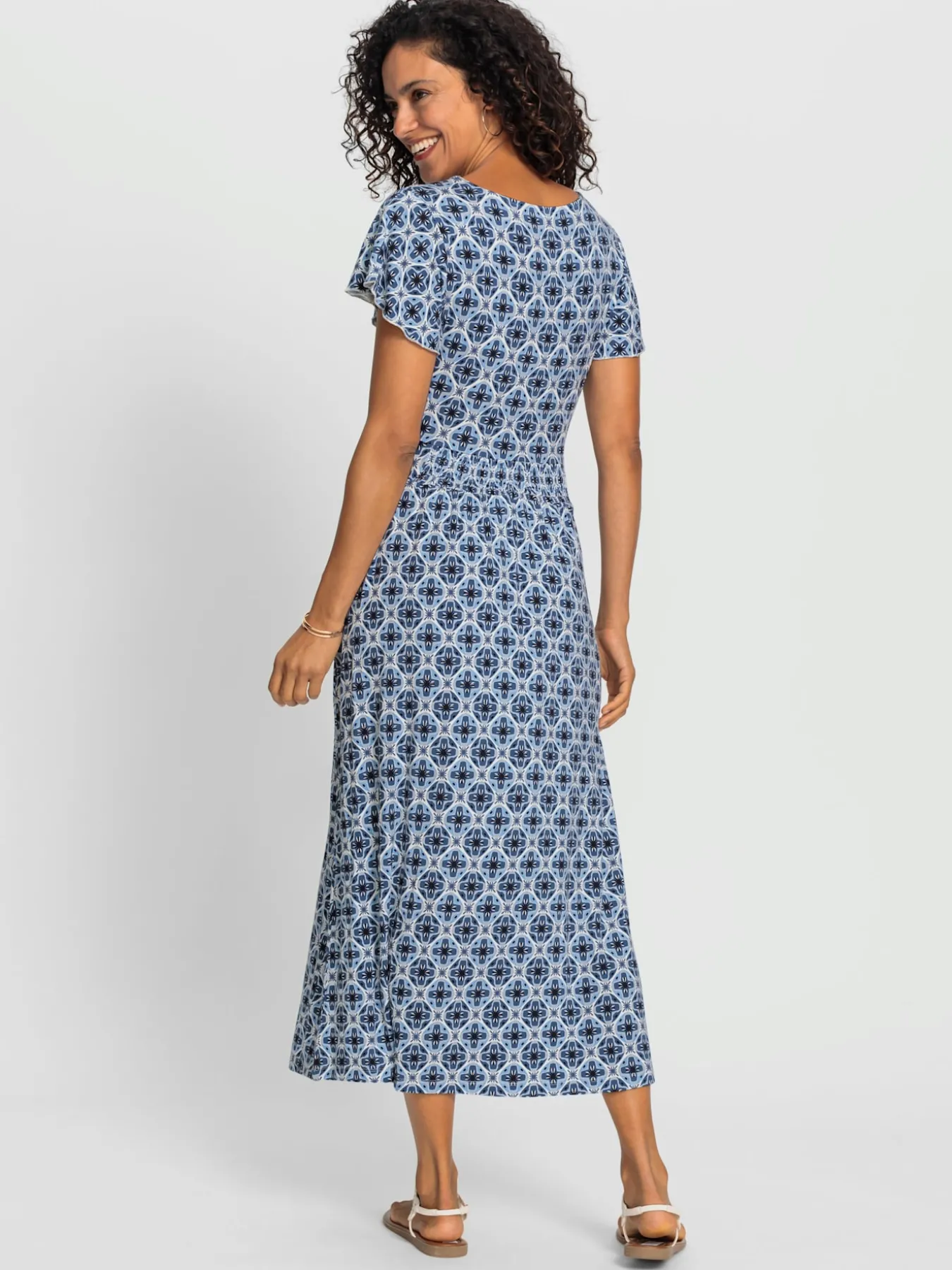 Robe en jersey avec viscose (ecovero)