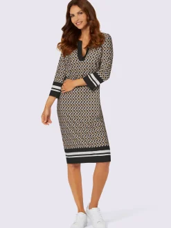 Robe en jersey coupe affinante