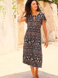Robe en jersey coupe affinante