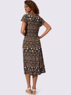 Robe en jersey coupe affinante