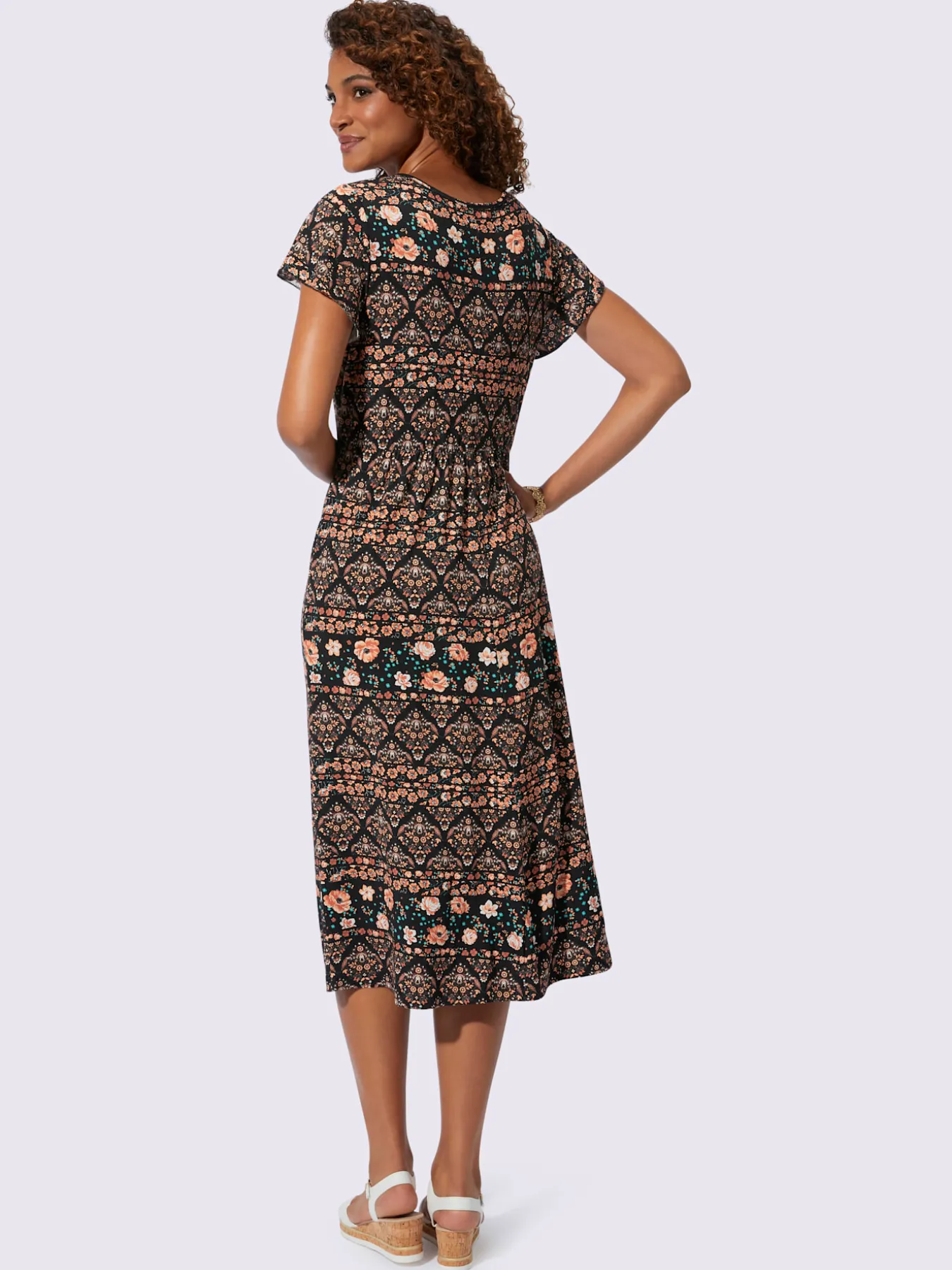 Robe en jersey coupe affinante