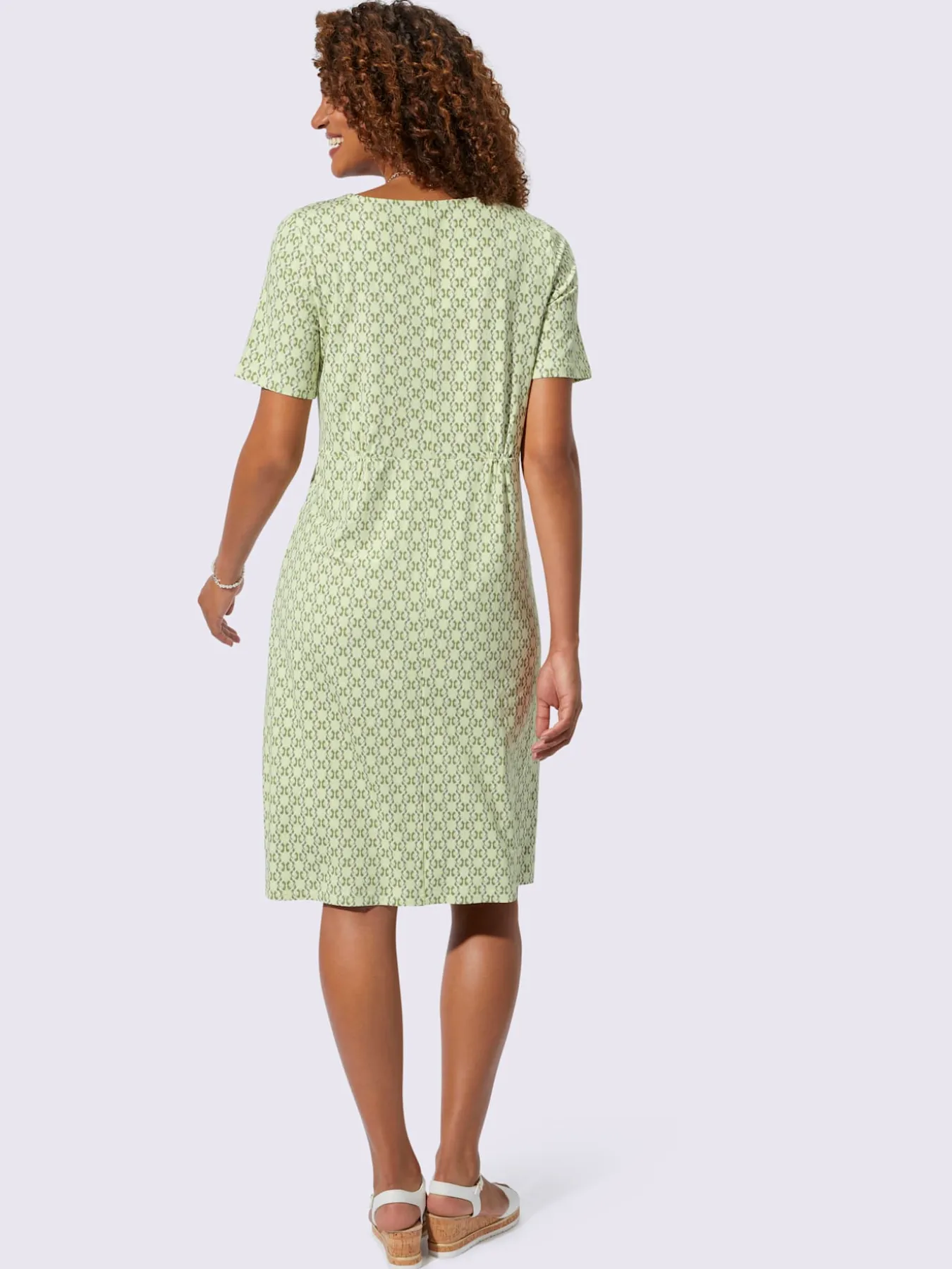 Robe en jersey coupe affinante