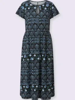 Robe en jersey coupe affinante