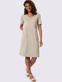 Robe en jersey coupe affinante