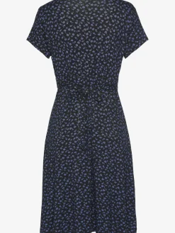 Robe en jersey encolure en v dégagée