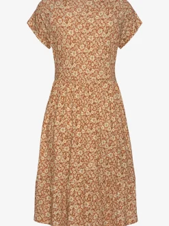 Robe en jersey encolure en v