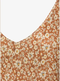 Robe en jersey encolure en v