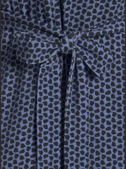 Robe en jersey encolure en v dégagée
