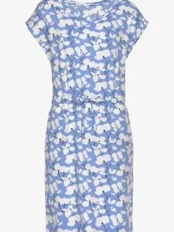 Robe en jersey encolure ronde