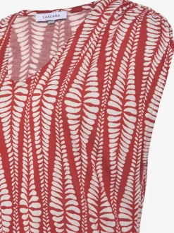 Robe en jersey encolure ronde dégagée