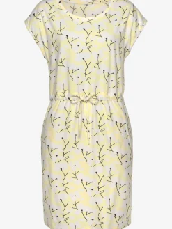 Robe en jersey encolure ronde