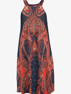 Robe en jersey encolure raffinée devant
