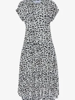 Robe en jersey encolure ronde