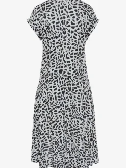 Robe en jersey encolure ronde