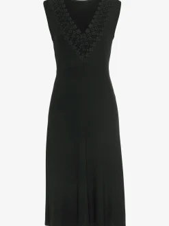 Robe en jersey encolure ronde