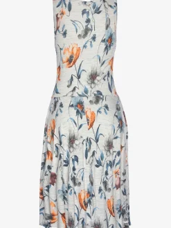 Robe en jersey encolure ronde