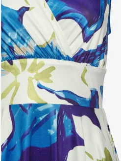 Robe en jersey haut effet cache-cœur