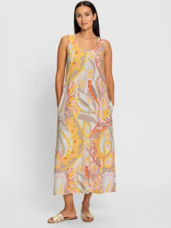 Robe en jersey imprimé mode