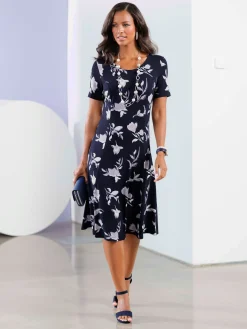 Robe en jersey jersey fin