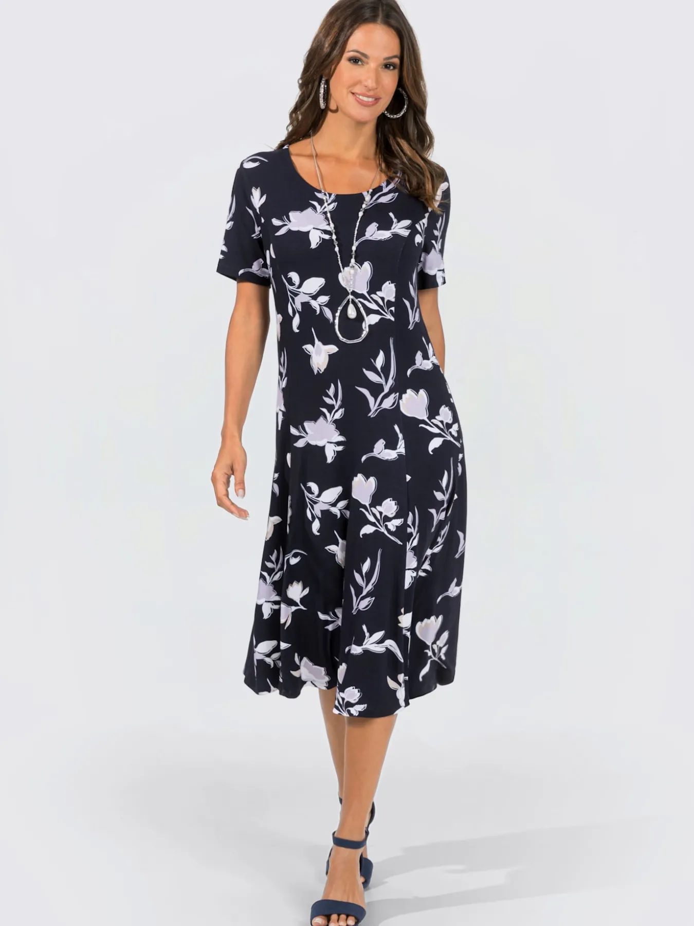 Robe en jersey jersey fin
