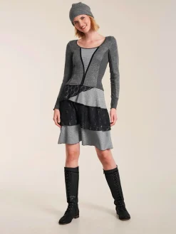 Robe en jersey matières tendance