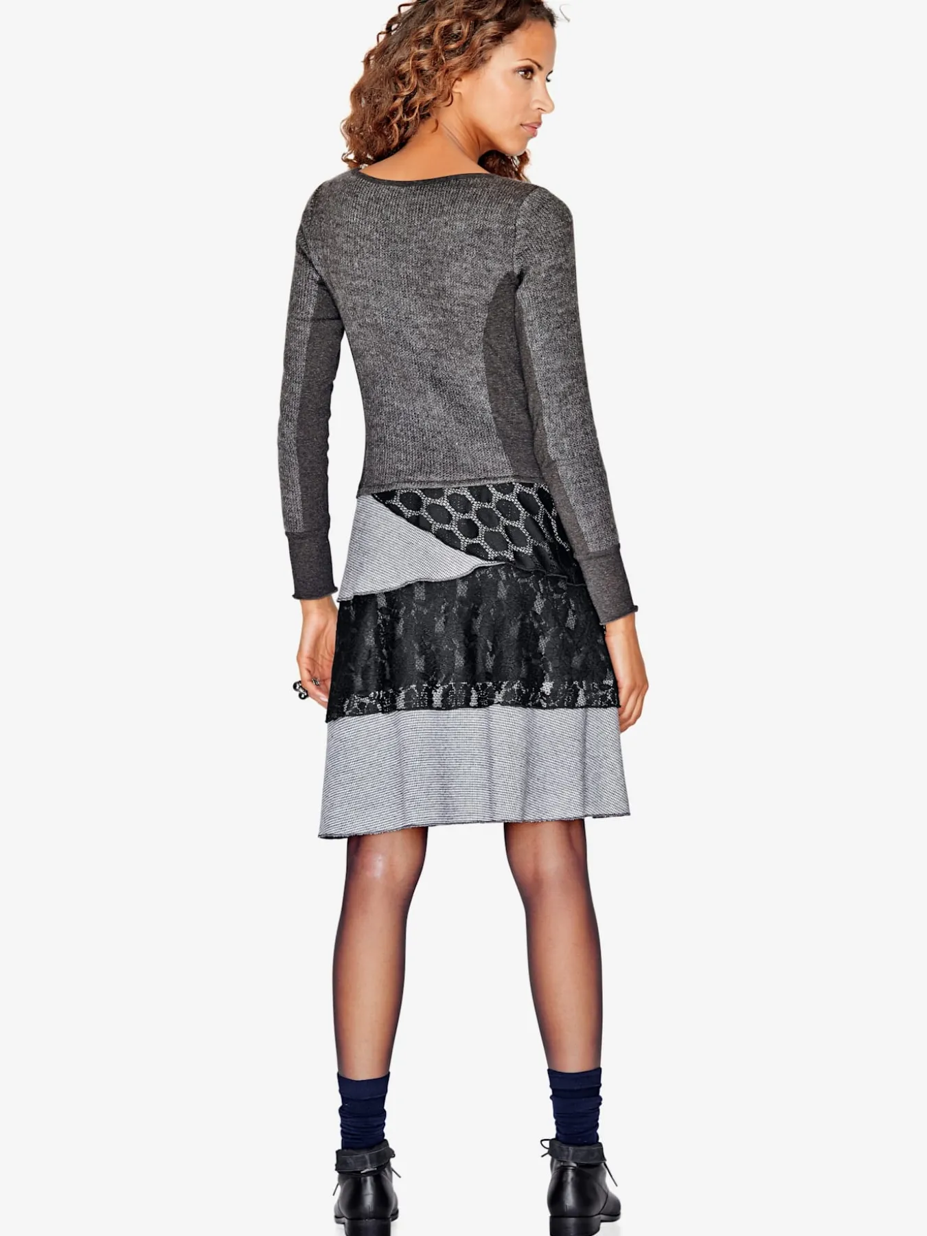 Robe en jersey matières tendance