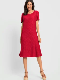 Robe en jersey polyester recyclé