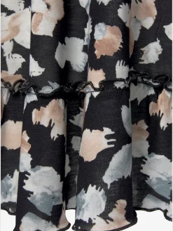 Robe en jersey robe à motifs en viscose