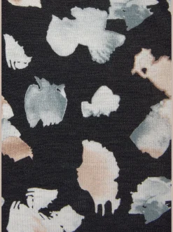 Robe en jersey robe à motifs en viscose