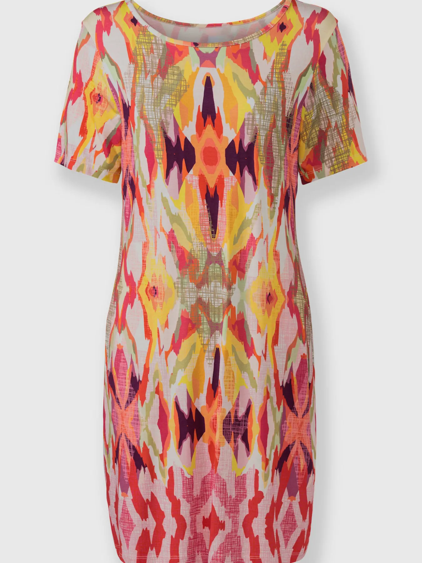 Robe en jersey superbe motif graphique