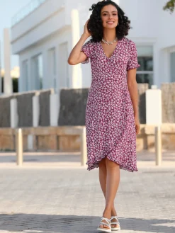 Robe en jersey viscose