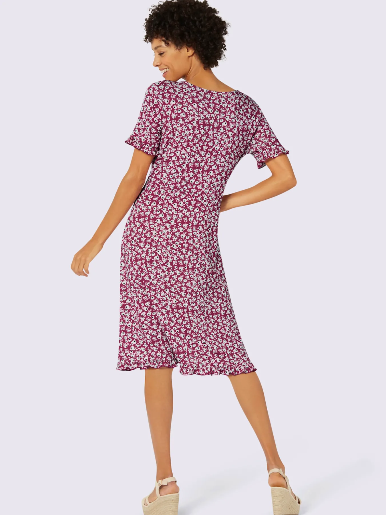 Robe en jersey viscose