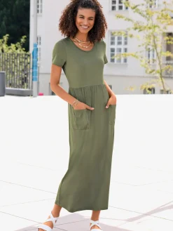 Robe en jersey viscose