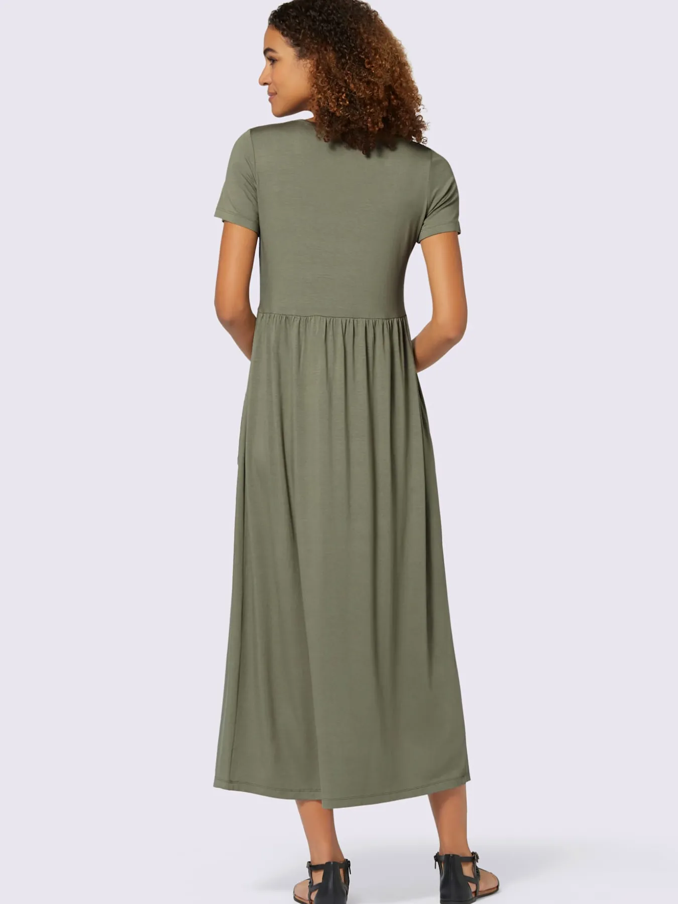 Robe en jersey viscose