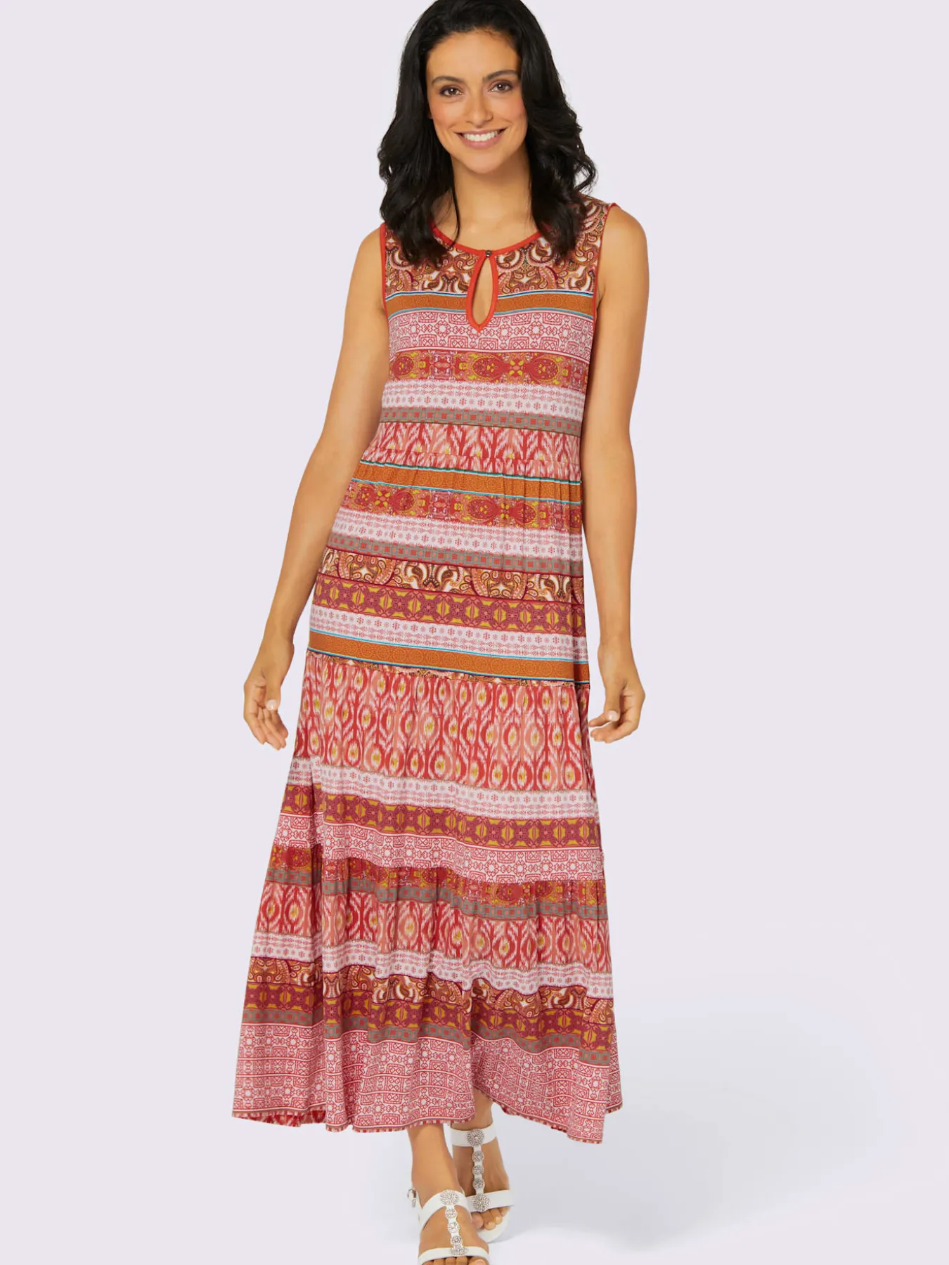 Robe en jersey viscose