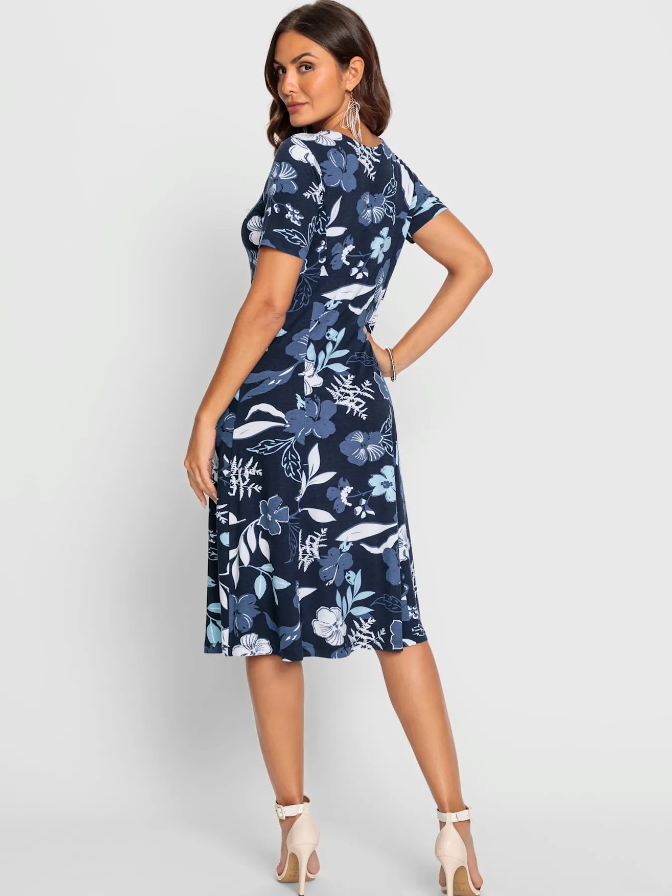 Robe en jersey viscose