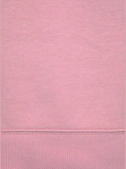 Robe en matière sweat robe d'intérieur sportive avec grand imprimé logo