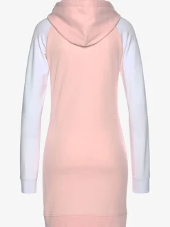 Robe en matière sweat robe sweat avec logo imprimé