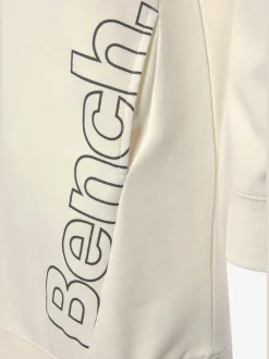Robe en matière sweat robe d'intérieur sportive avec grand imprimé logo