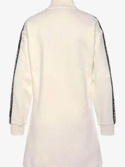 Robe en matière sweat robe sweat à la coupe évasée