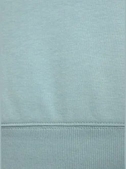 Robe en matière sweat robe d'intérieur sportive avec grand imprimé logo