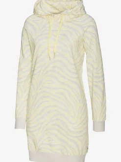 Robe en matière sweat robe sweat confortable à capuche