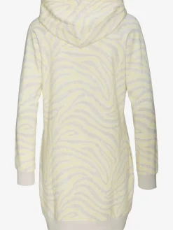 Robe en matière sweat robe sweat confortable à capuche