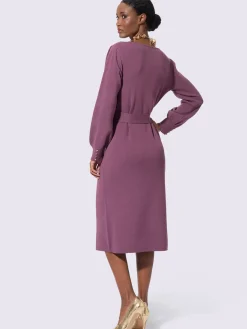 Robe en tricot 30% laine vierge