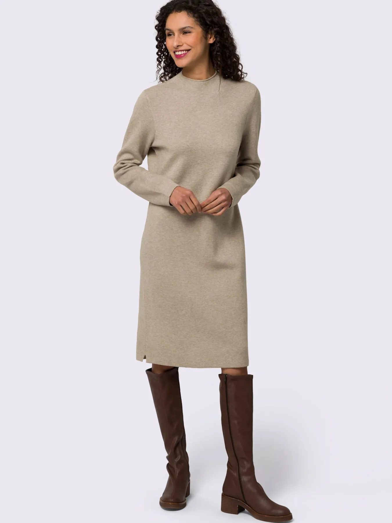 Robe en tricot 50% viscose