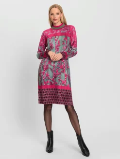 Robe en tricot imprimé original