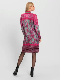 Robe en tricot imprimé original